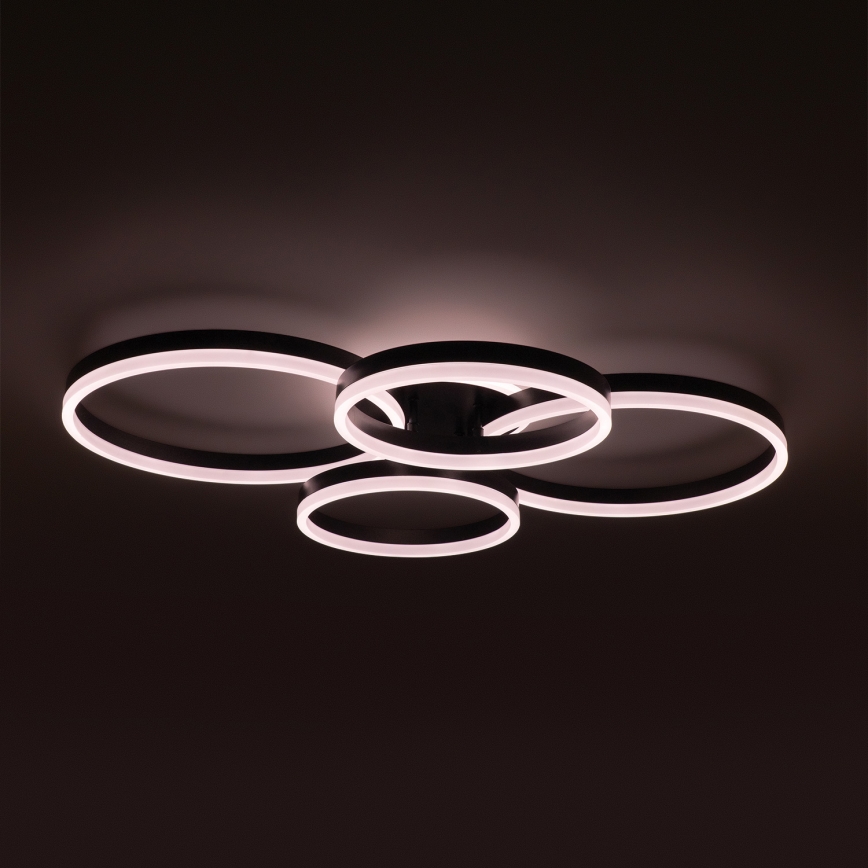 Brilagi - LED регулируемо таванно осветително тяло ORBITS LED/52W/230V 3000-6000K + дистанционно управление