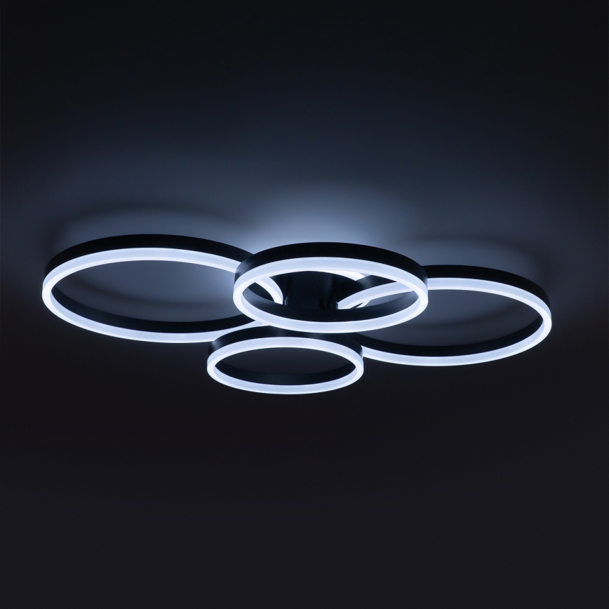 Brilagi - LED регулируемо таванно осветително тяло ORBITS LED/52W/230V 3000-6000K + дистанционно управление