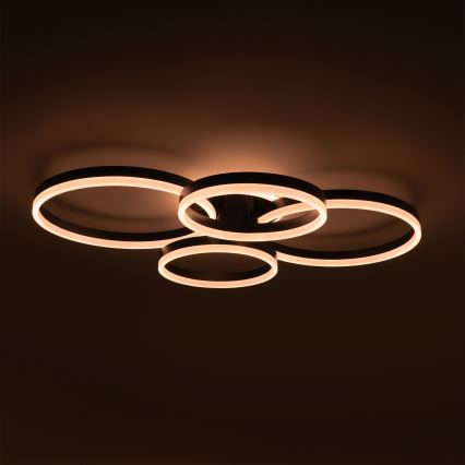 Brilagi - LED регулируемо таванно осветително тяло ORBITS LED/52W/230V 3000-6000K + дистанционно управление