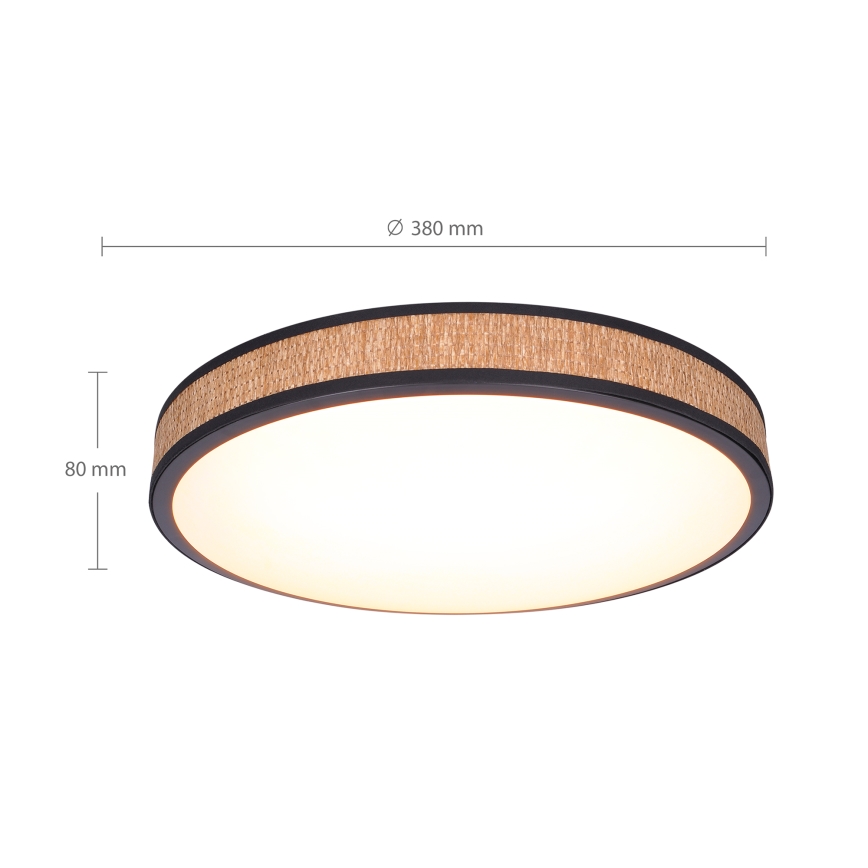 Brilagi - LED регулируемо таванно осветително тяло ROSA LED/48W/230V 3000-6500K Ø 38 см + дистанционно управление