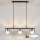 Brilagi - LED RGB+CCT Димируем подвесен полилей на кабел AURA LUX 3xGX53/14W/230V 2700-6500K Wi-Fi Tuya черен/опушен