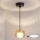 Brilagi - LED RGB+CCT Димируем полилей на кабел AURA LUX 1xGX53/14W/230V 2700-6500K Wi-Fi Tuya черно/златисто