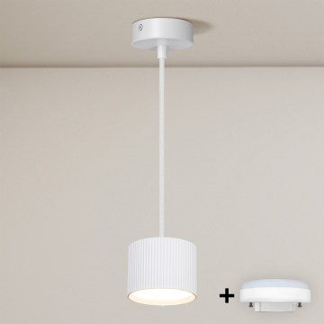 BRILAGI - LED RGB+CCT димируем полилей на кабел STRIPY 1xGX53/14W/230V pr. 82 mm 2700-6500K Wi-Fi Tuya бял