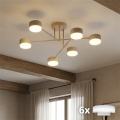 Brilagi - LED RGB+CCT димируем таванен полилей MONO 6xGX53/14W/230V 2700-6500K Wi-Fi Tuya черен
