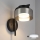 Brilagi - LED RGB+CCT димируема стенна лампа AURA LUX 1xGX53/14W/230V 2700-6500K Wi-Fi Tuya черна/опушена