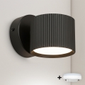 Brilagi - LED RGB+CCT димируемо стенно точково осветително тяло STRIPY 1xGX53/14W/230V 2700-6500K Wi-Fi Tuya черно