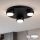 Brilagi - LED RGB+CCT димируемо таванно осветително тяло MONO 3xGX53/14W/230V 2700-6500K Wi-Fi Tuya Ø 30 см черно