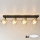 Brilagi - LED RGB+CCT димируемо точково осветително тяло AURA LUX 4xGX53/14W/230V 2700-6500K Wi-Fi Tuya черно/златно