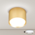 Brilagi - LED RGB+CCT димируемо точково осветително тяло SMOOTH 1xGX53/14W/230V 2700-6500K Wi-Fi Tuya златисто