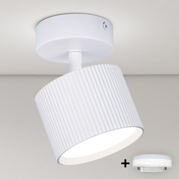 Brilagi - LED RGB+CCT димируемо точково осветително тяло STRIPY 1xGX53/14W/230V 2700-6500K Wi-Fi Tuya бяло