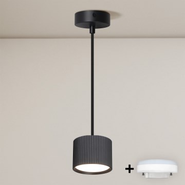 Brilagi - LED RGB+CCT полилей на кабел STRIPY 1xGX53/14W/230V 2700-6500K Wi-Fi Tuya черен с възможност за димиране