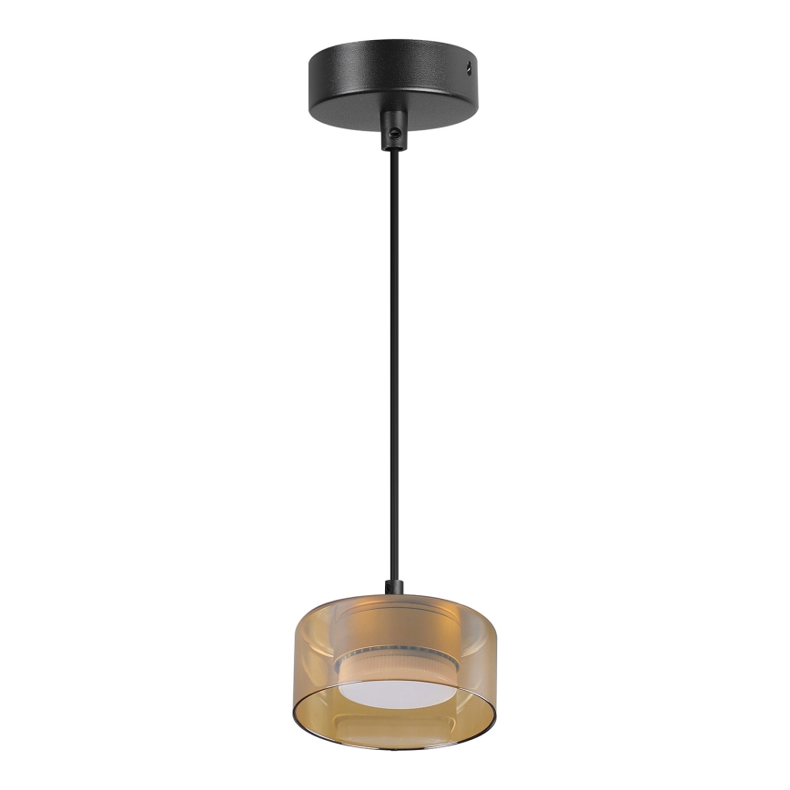 Brilagi - LED RGB+CCT Димируем полилей на кабел AURA LUX 1xGX53/14W/230V 2700-6500K Wi-Fi Tuya черно/златисто