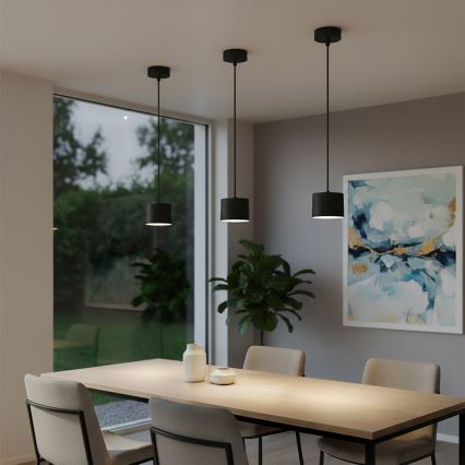 Brilagi - LED RGB+CCT полилей на кабел STRIPY 1xGX53/14W/230V 2700-6500K Wi-Fi Tuya черен с възможност за димиране