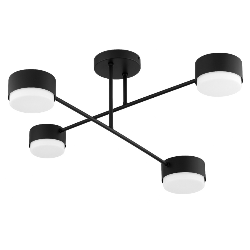 Brilagi - LED RGB+CCT Димируем повърхностно монтиран полилей MONO 4xGX53/14W/230V 2700-6500K Wi-Fi Tuya черен