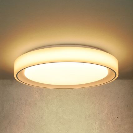 Brilagi - LED RGB Димируем плафон FLOCO LED/30W/230V 3000-6500K Wi-Fi Tuya + LED/6W + дистанционно управление