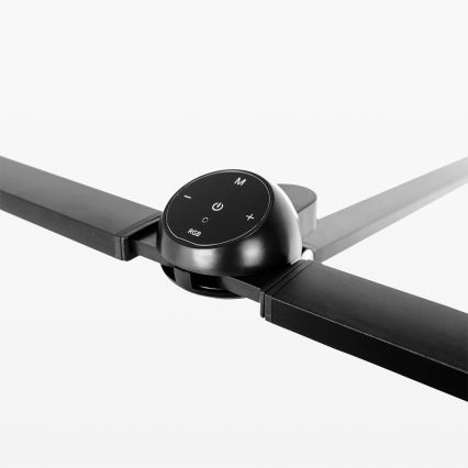 Brilagi - LED RGBTW димируема сензорна настолна лампа с щипка VARIO LED/18W/230V 3000-6500K CRI 96 черна