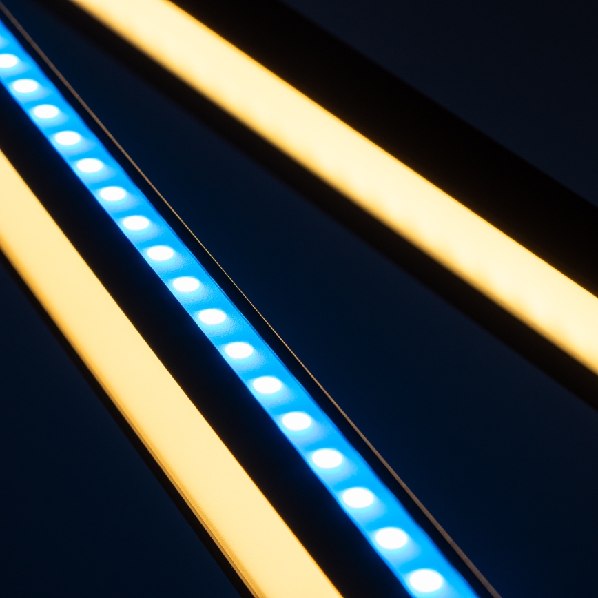 BRILAGI - LED RGBTW димируема сензорна настолна лампа с щипка VARIO LED/18W/230V 3000-6500K CRI 96 черна