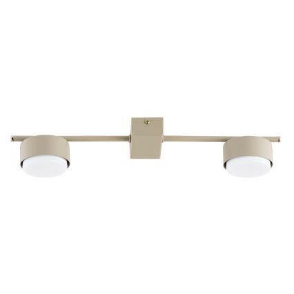 Brilagi - LED RGB+CCT димируемо точково осветително тяло MONO 2xGX53/14W/230V 2700-6500K Wi-Fi Tuya бежово