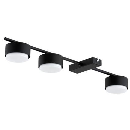 Brilagi - LED RGB+CCT Димируемо точково осветително тяло MONO 3xGX53/14W/230V 2700-6500K Wi-Fi Tuya черно