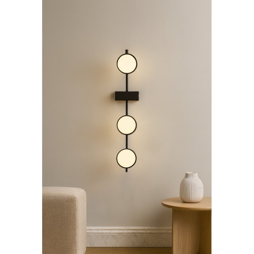 Brilagi - LED RGB+CCT Димируемо точково осветително тяло MONO 3xGX53/14W/230V 2700-6500K Wi-Fi Tuya черно