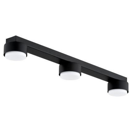 Brilagi - LED RGB+CCT димируемо точково осветително тяло MONO 3xGX53/14W/230V 2700-6500K Wi-Fi Tuya черно