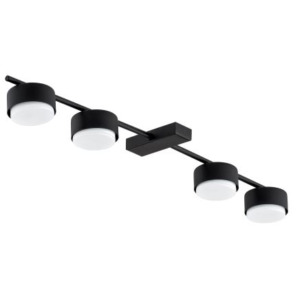 Brilagi - LED RGB+CCT Димируемо точково осветително тяло MONO 4xGX53/14W/230V 2700-6500K Wi-Fi Tuya черно