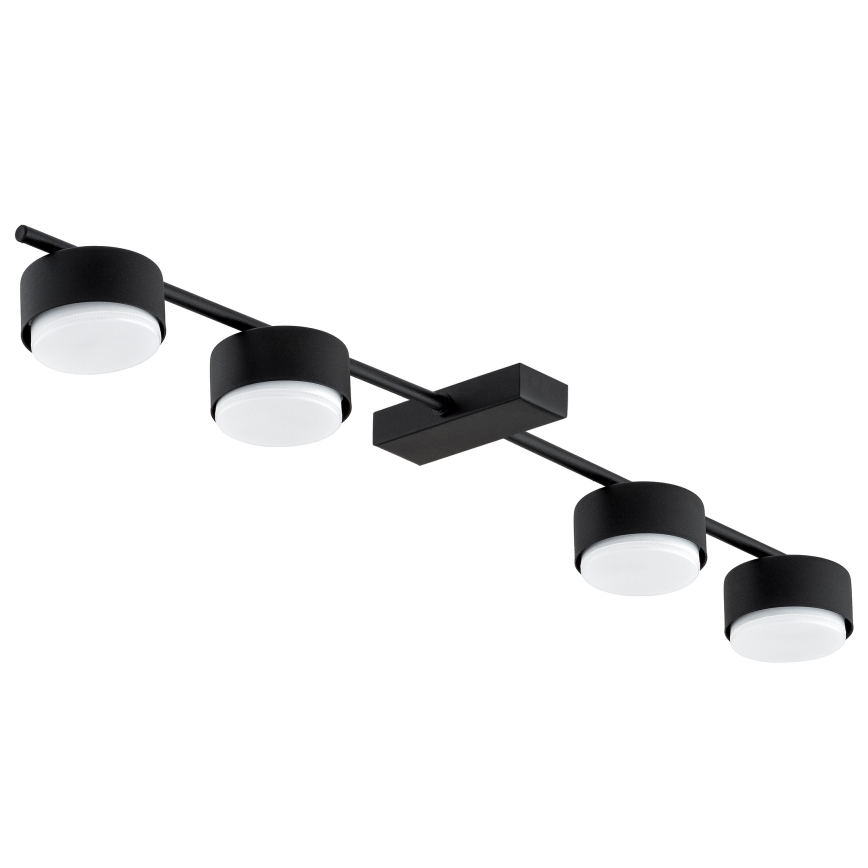 Brilagi - LED RGB+CCT Димируемо точково осветително тяло MONO 4xGX53/14W/230V 2700-6500K Wi-Fi Tuya черно