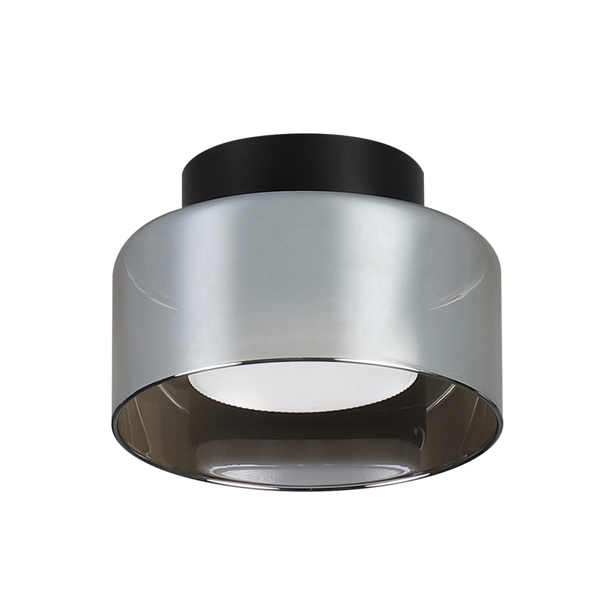 Brilagi - LED RGB+CCT димируемо точково осветително тяло AURA LUX 1xGX53/14W/230V 2700-6500K Wi-Fi Tuya черно/опушено
