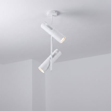 Brilagi - LED RGBW димируем полилей на тръба BRANCH 2xGU10/6,5W/230V 2700-6500K бял