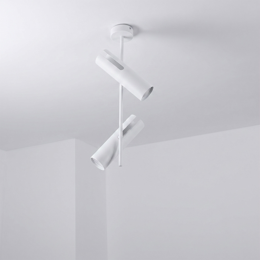 Brilagi - LED RGBW димируем полилей на тръба BRANCH 2xGU10/6,5W/230V 2700-6500K бял