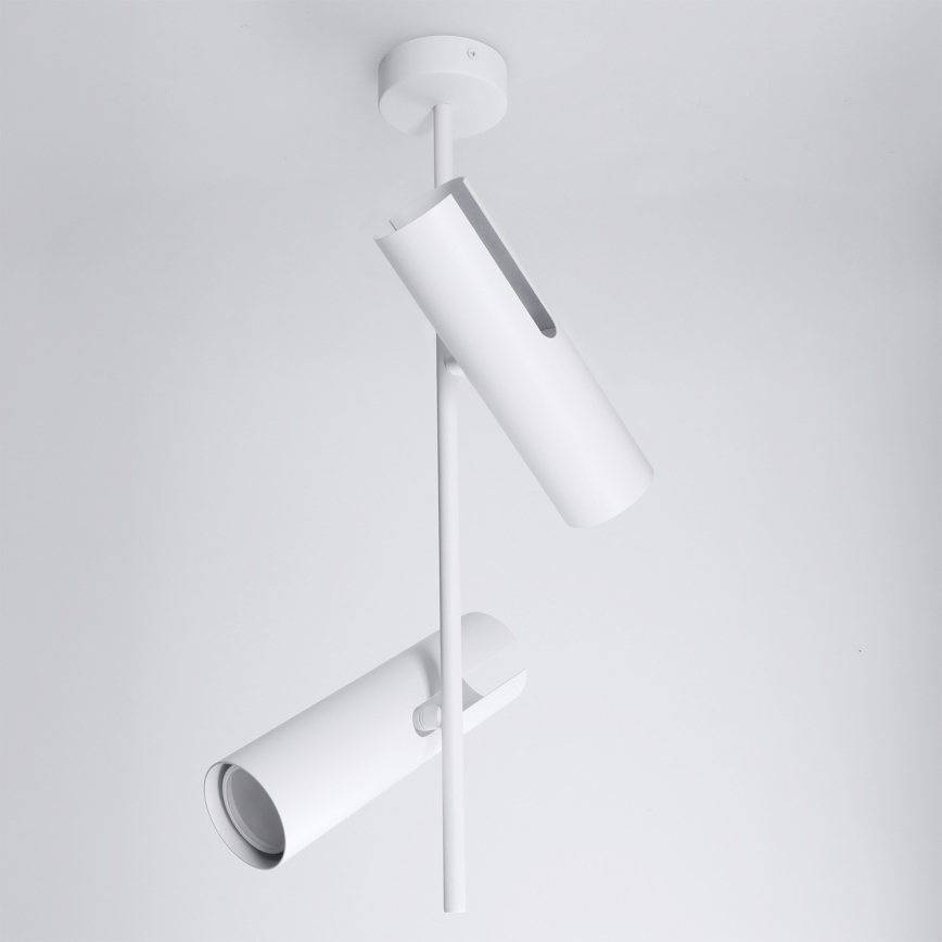 Brilagi - LED RGBW димируем полилей на тръба BRANCH 2xGU10/6,5W/230V 2700-6500K бял