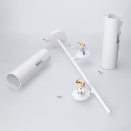 Brilagi - LED RGBW димируем полилей на тръба BRANCH 2xGU10/6,5W/230V 2700-6500K бял