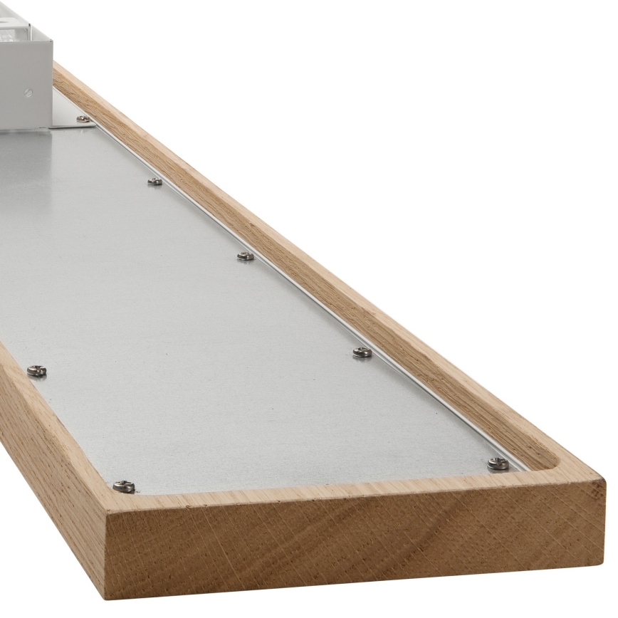 Brilagi - LED RGBW Димируем панел WOODY FRAME LED/34W/230V 11,5x123 см 2700-6500K дъб + дистанционно управление