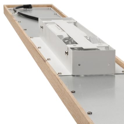Brilagi - LED RGBW Димируем панел WOODY FRAME LED/34W/230V 11,5x123 см 2700-6500K дъб + дистанционно управление