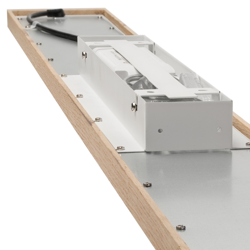 Brilagi - LED RGBW Димируем панел WOODY FRAME LED/34W/230V 11,5x123 см 2700-6500K дъб + дистанционно управление
