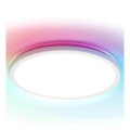 Brilagi - LED RGBW димируем плафон VIBE LED/36W/230V 3000-6500K бял + дистанционно управление