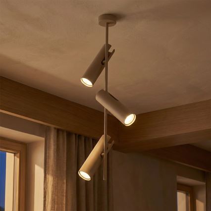Brilagi - LED RGBW димируем полилей на тръба BRANCH 3xGU10/6,5W/230V 2700-6500K бежов