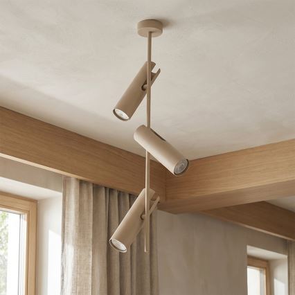 Brilagi - LED RGBW димируем полилей на тръба BRANCH 3xGU10/6,5W/230V 2700-6500K бежов