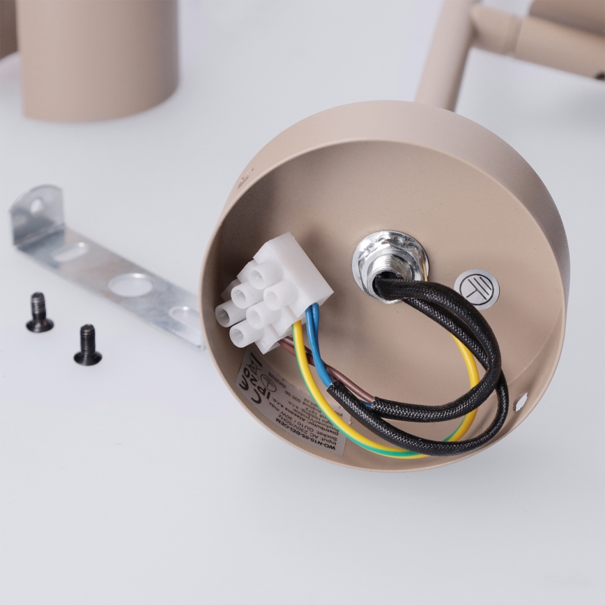 Brilagi - LED RGBW димируем полилей на тръба BRANCH 2xGU10/6,5W/230V 2700-6500K бежов