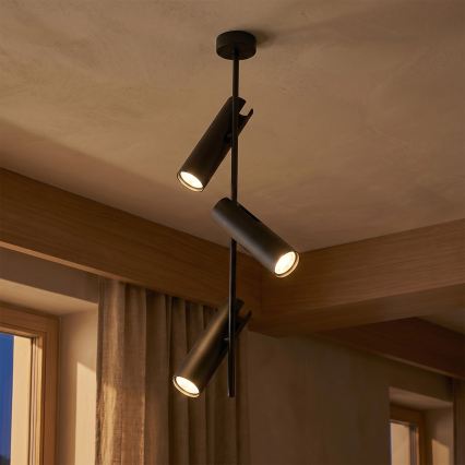 Brilagi - LED RGBW димируем полилей на пръчка BRANCH 3xGU10/6,5W/230V 2700-6500K черен