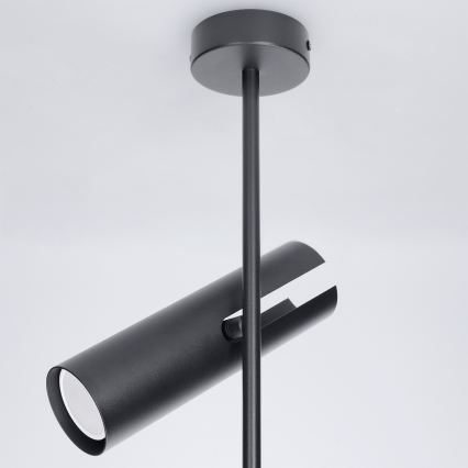 Brilagi - LED RGBW димируема лампа на тръба BRANCH 2xGU10/6,5W/230V 2700-6500K черна