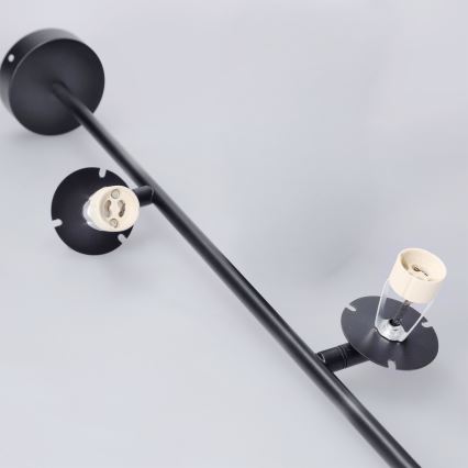 Brilagi - LED RGBW димируема лампа на тръба BRANCH 2xGU10/6,5W/230V 2700-6500K черна