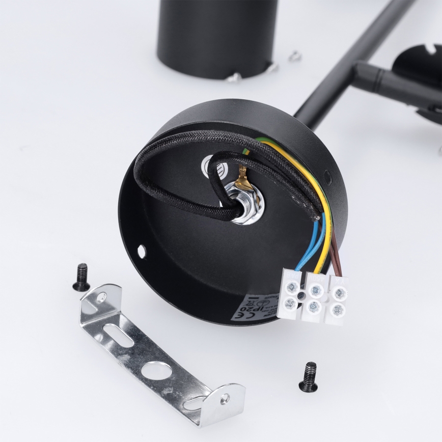 Brilagi - LED RGBW димируема лампа на тръба BRANCH 2xGU10/6,5W/230V 2700-6500K черна