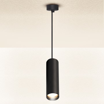 Brilagi - LED RGBW димируем полилей на кабел SELE 1xGU10/6,5W/230V 2700-6500K черен