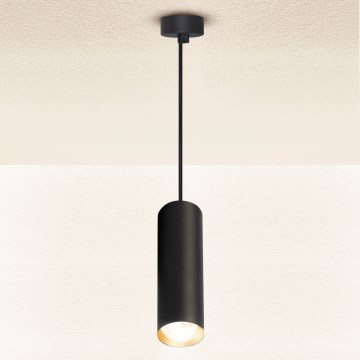 Brilagi - LED RGBW димируем полилей на кабел SELE 1xGU10/6,5W/230V 2700-6500K черен/златен