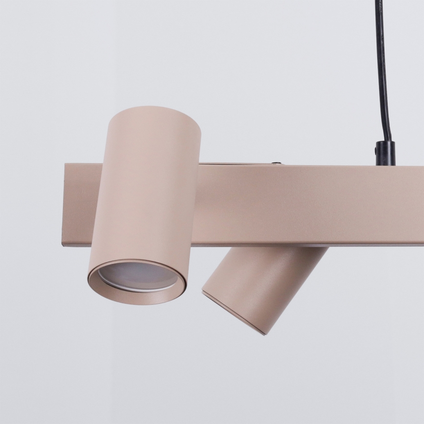 Brilagi - LED RGBW димируем полилей на кабел SELE 4xGU10/6,5W/230V 2700-6500K бежов
