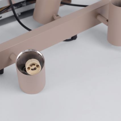 Brilagi - LED RGBW димируем полилей на кабел SELE 6xGU10/6,5W/230V 2700-6500K бежов + дистанционно управление