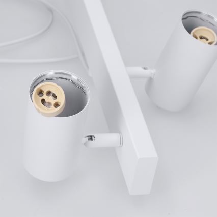 Brilagi - LED RGBW полилей с регулируема яркост на кабел SELE 4xGU10/6,5W/230V 2700-6500K бял