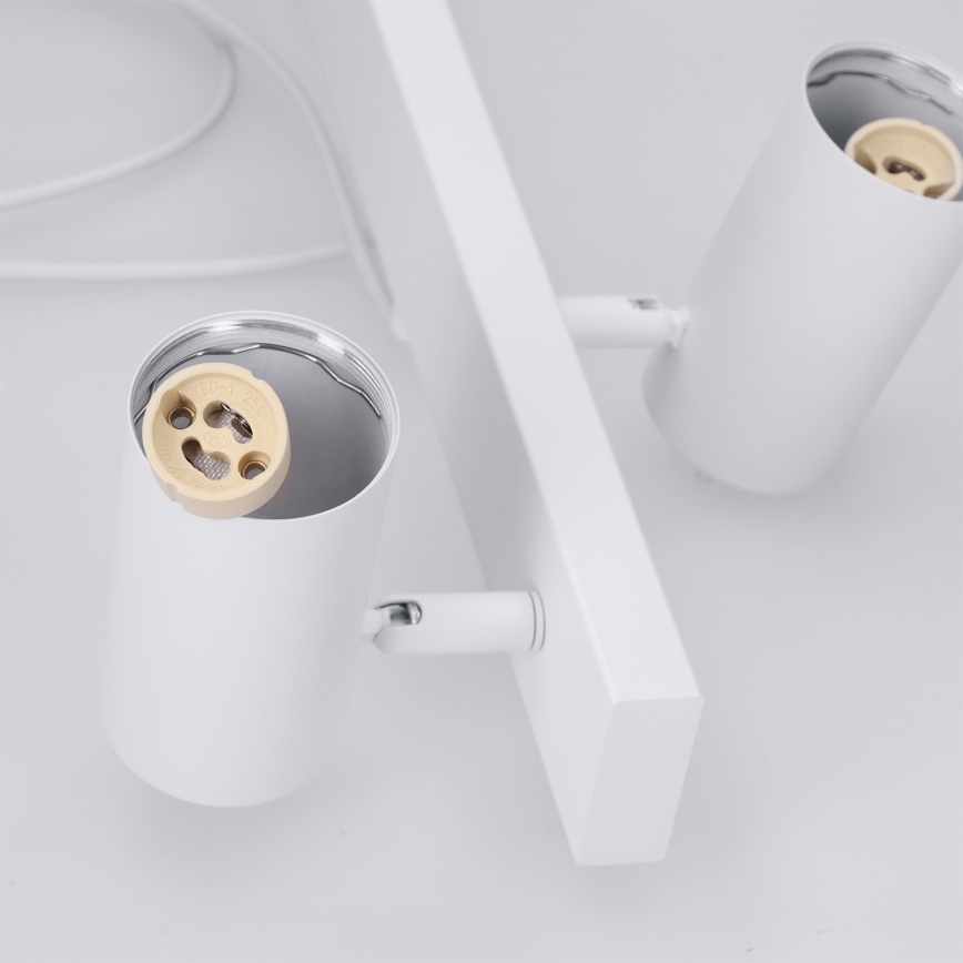 Brilagi - LED RGBW полилей с регулируема яркост на кабел SELE 4xGU10/6,5W/230V 2700-6500K бял