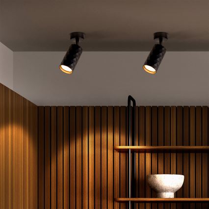 Brilagi - LED RGBW димируемо точково осветително тяло SELE DIAMANT 1xGU10/6W/230V 3000K Wi-Fi черно